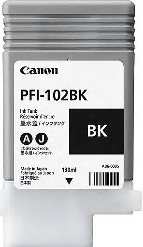 Canon PFI-102BK musta mustepatruuna