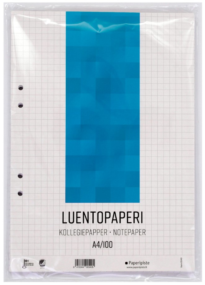 LUENTOPAPERI A4/100 7X7 MM (0540)