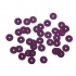 Paljetit, sileä 6mm ø pussissa 1000 kpl punainendish-violettiti 